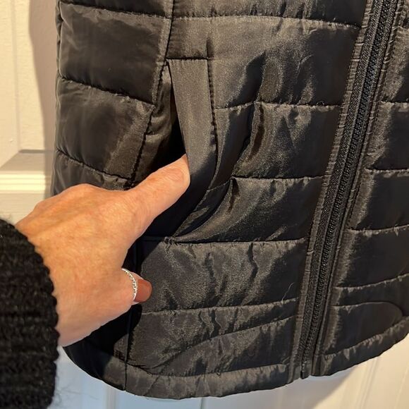 Ardene Black Puffer Vest Size L - Picture 4 of 8